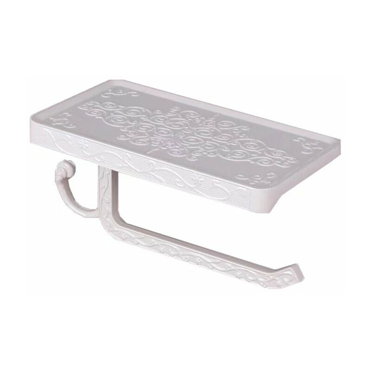 BetterLife Toilet White Towel Rating Paper Aluminum Space Antique Cell Phone Roll Paper Holder Bracket Storage Brackets of European Style
