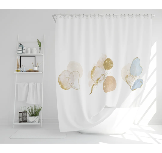 Elizabeth-May Polyester Shower Curtain