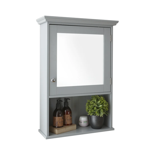 Kelaa 47cm x 67cm Surface Mount Mirror Cabinet