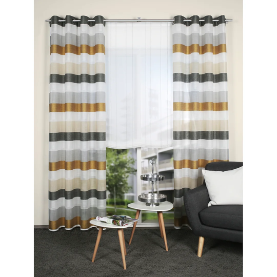 Gaviota Opaque Eyelet Room Darkening Curtain