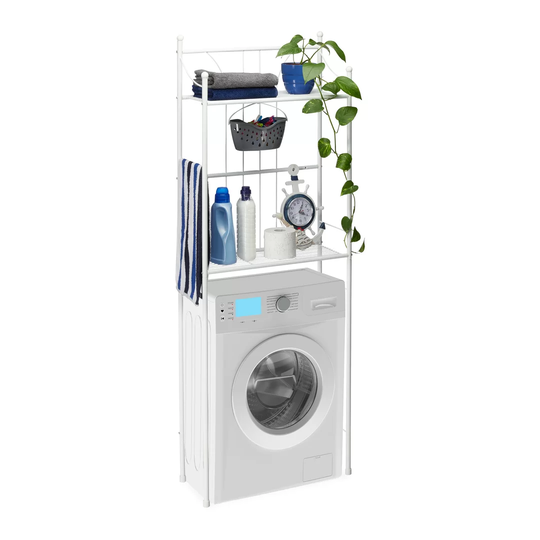 59 x 166cm Free Standing Bathroom Shelf