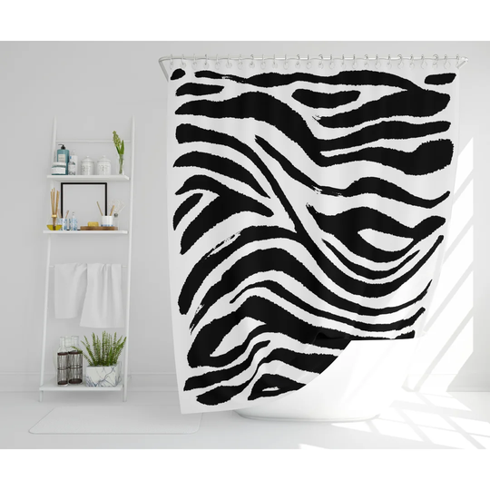 Skarp Polyester Shower Curtain Set