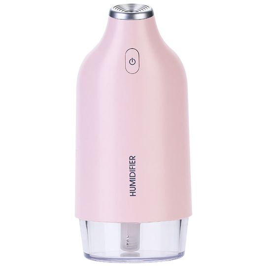 Humidifier with Night Light Mist Humidifier Lightweight Portable Quiet Waterless Auto Shut-Off for Bedroom Living Room Office Car,model:Pink
