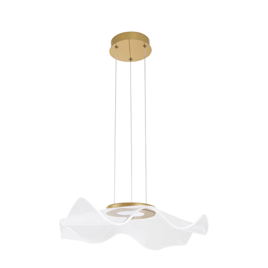 Livingston 1-Light Novelty Geometric LED Pendant
