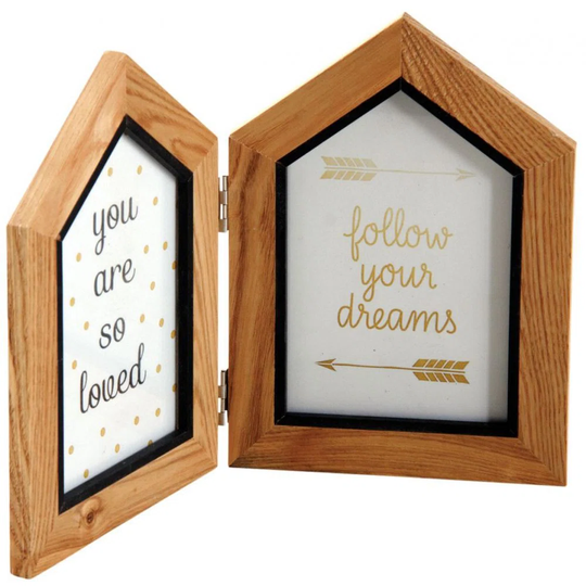 Starke Wood Collage Frame in Brown