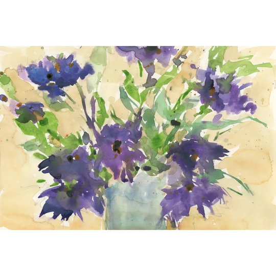 Floral Wild Thing I by Samuel Dixon - Wrapped Canvas Painting