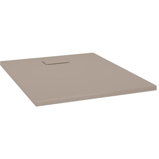 Shower Base Tray smc Brown 100x80 cm Vidaxl Brown