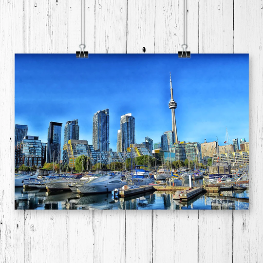 'Toronto CN Tower Canada Skyline' Photographic Print