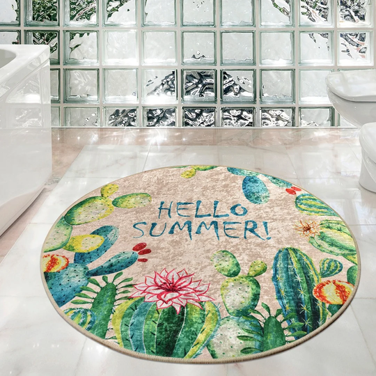 Magalia Circle Bath Mat