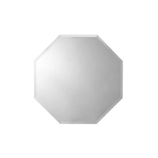 Favo Octagonal Mirrored Door Cabinet