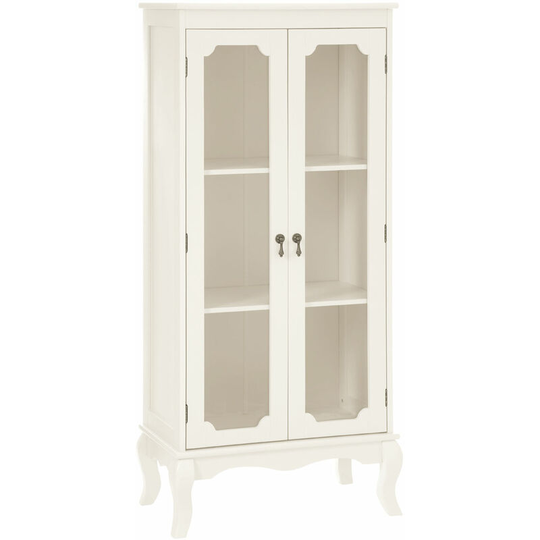 Marcella 2 Glass Doors Cabinet - Premier Housewares