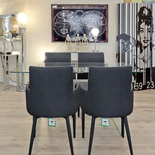 Talia Set with 4 Chairs