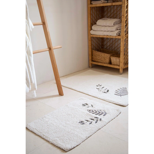 Inaya 2 Piece Rectangle Bath Rug Set