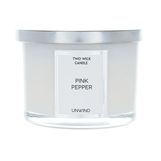 Pink Pepper Scented Jar Candle
