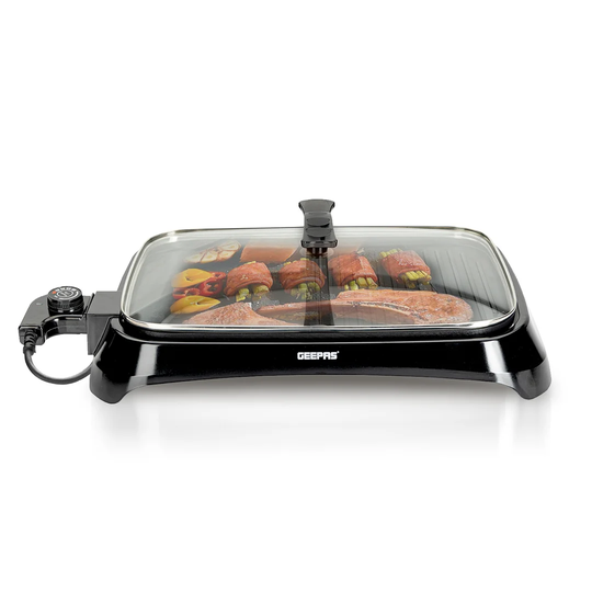 Electric 2-in-1 Grill with Lid