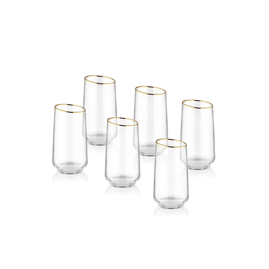 Gina 6 Piece Water Glass Set