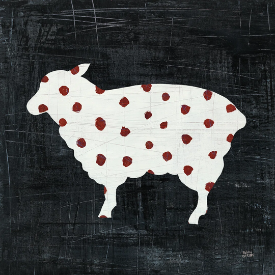 Modern Americana Farm II by Melissa Averinos - Wrapped Canvas Painting Print