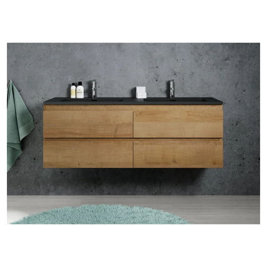 Aaronmichael 1400mm Wall Mount Double Vanity Unit