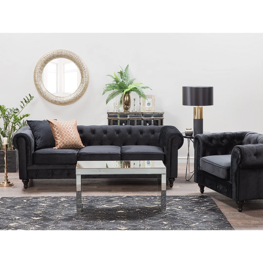 Spears 3 Seater Chesterfield Sofa