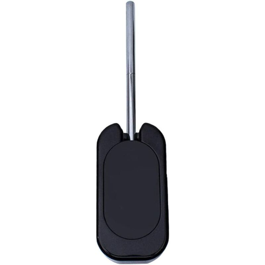 Toilet Brush Toilet Brush Toilet Broom Toilet Brush Antibacterial Silicone Toilet Brush Set Long Handle Toilet Brush with Hygienic Holder Black