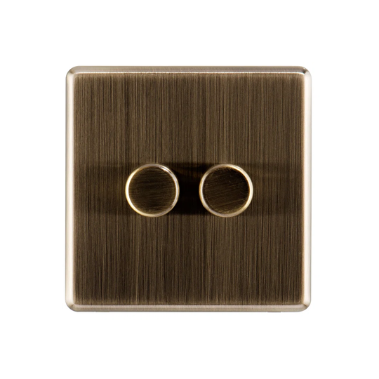 Acierno 2G 2W Dimmer Light Switch