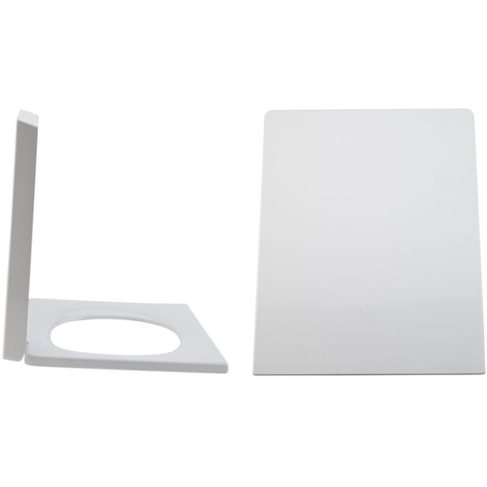 Dalton - Modern White Toilet wc Quick Release Soft Close Seat - 360mm x 430mm - Milano