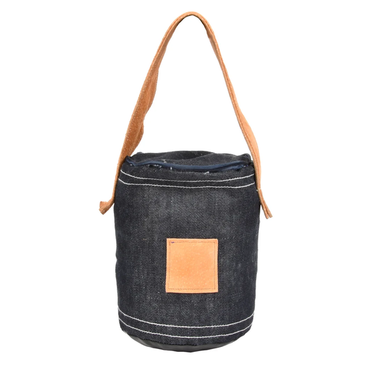 Bustamante Denim Door Wedge