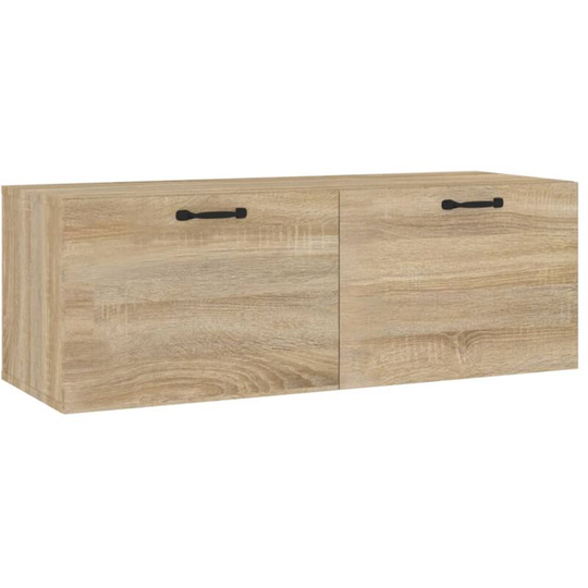 Vidaxl - Wall Cabinet Sonoma Oak 100x36.5x35 cm Engineered Wood Brown