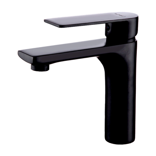 Black Washbasin Faucet Bathroom Black Brass Washbasin Faucet with Ceramic Cartridge and Removable abs abs Cartridge for Bath or Basin