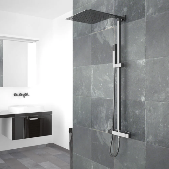 Nungesser Thermostatic Shower with Dual Shower Head
