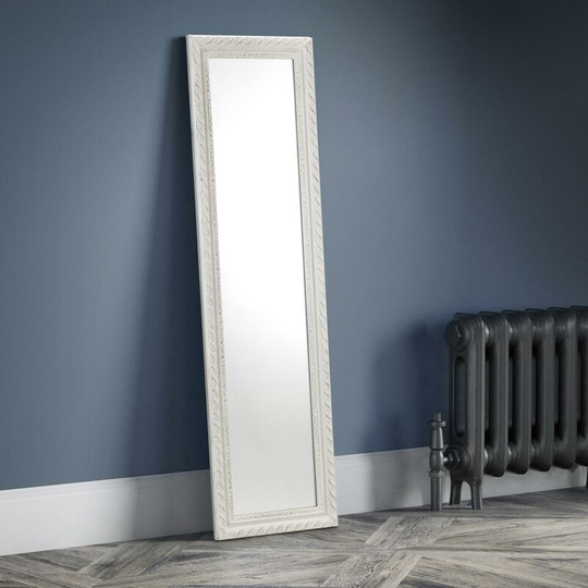 Katie Vanity Living Dress Mirror White