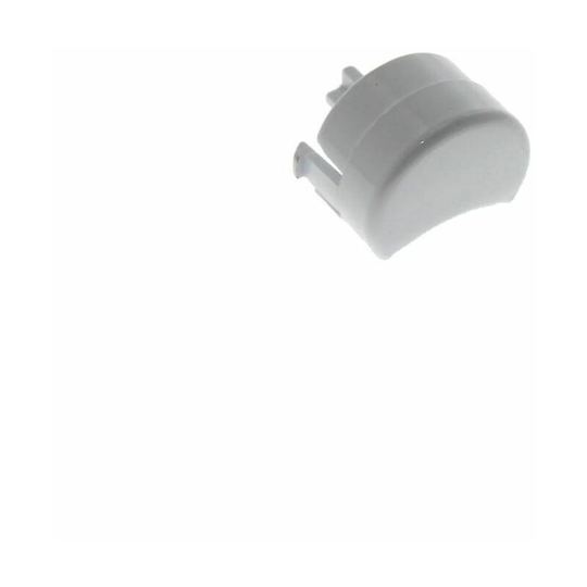 Push Button Pushbutton White for Indesit Hotpoint Washing Machines