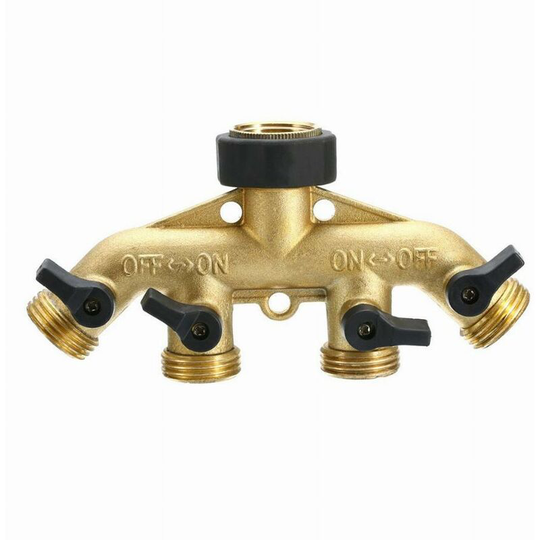 4-Way Ball Valve Inverter, Faucet Inverter, Garden Watering, Agricultural Irrigation, Domestic Car Washing Accessories