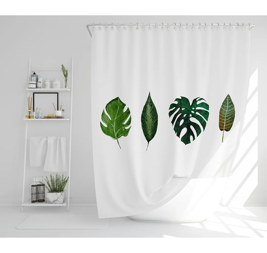 13 Piece Elitania Polyester Shower Curtain Set