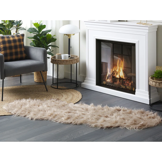 Wyona Novelty 60Cm X 180Cm Beige Area Rug