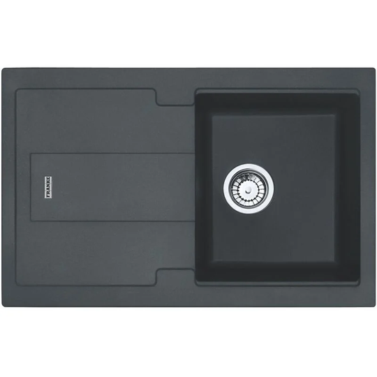 Franke - Belize - blg 611-78 Sink 78x50cm with reversible drainer, Fragranit+, Graphite (BLG611-78G)
