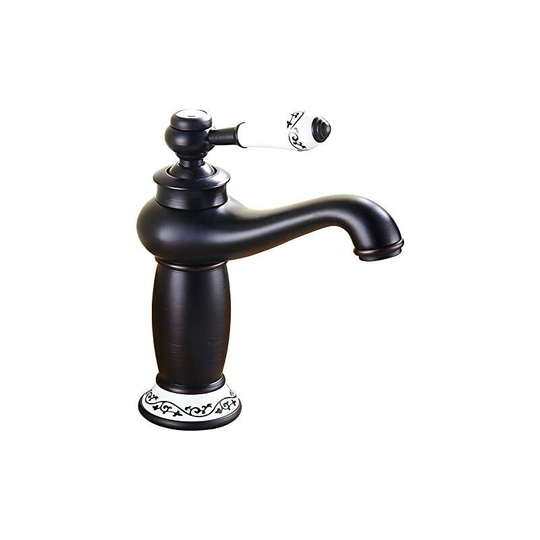 Basin Faucet Bathroom Basin Faucet with Vintage Oil Rubbed Brass Finish