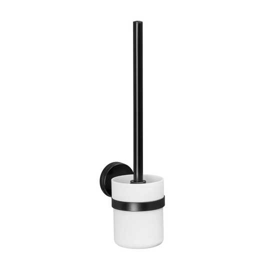 Wall-Mounted Toilet Brush and Holder