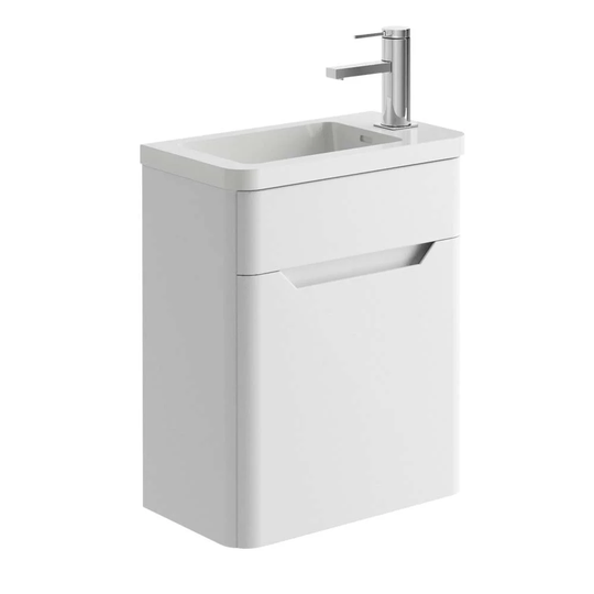 Francoise 450mm Wall Hung Cloakroom Vanity Unit
