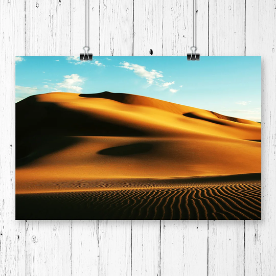 "Landscape Gobi Desert Mongolia" Graphic Art