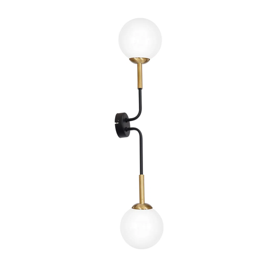 Avari 2 - Light Black/Gold/White Up & Downlight