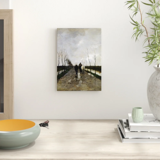 'A Dutch Road' by Anton Mauve Printing Print
