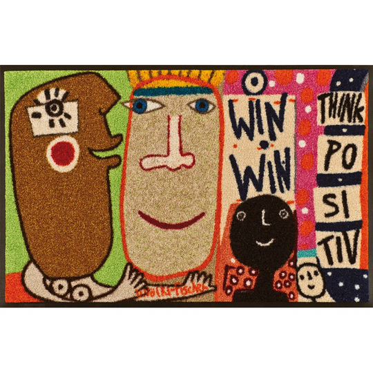Think Positive Doormat