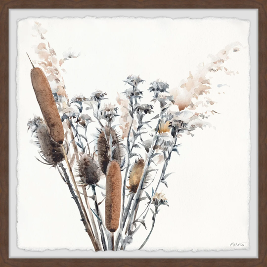 'Diverse Flowers' Framed Painting Print