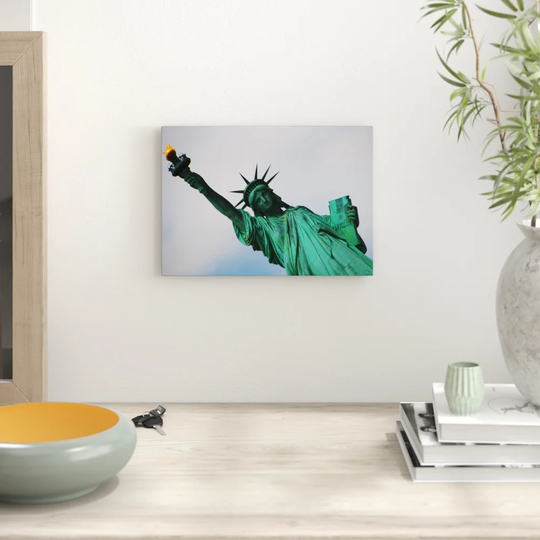 'The Statue of Liberty New York' Graphic Art