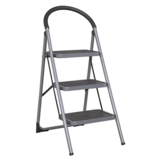 Shakia 3-Tread Trade Step Stool 150Kg Capacity EN 14183