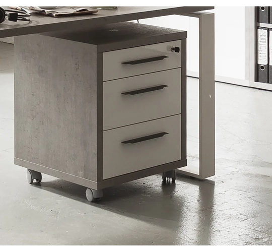 Disegno 3 Drawer Filing Cabinet