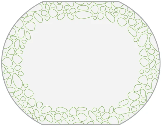 Gravel 40cm Placemat