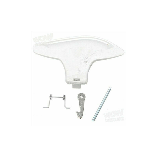 Washing Machine Door Handle Kit. Genuine Part Number C00270986 - 0 - Indesit