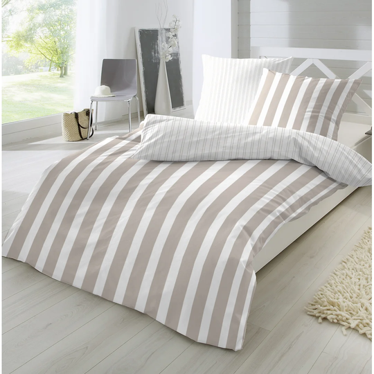 Cotton Reversible Duvet Cover Set